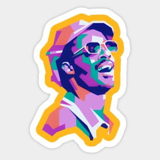 Stevie wonder WPAP Sticker